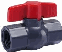 LLAVE DE PASO PVC 1"