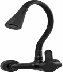 MEZCLADORA MONOCOMANDO PARED CON
PICO FLEXIBLE BLANCO