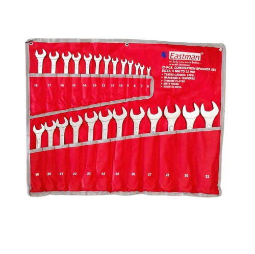 LLAVE COMBINADA ACERO AL CARBONO X25
PCS EASTMAN